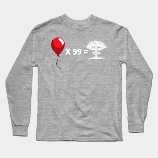 99 Red Balloons Long Sleeve T-Shirt